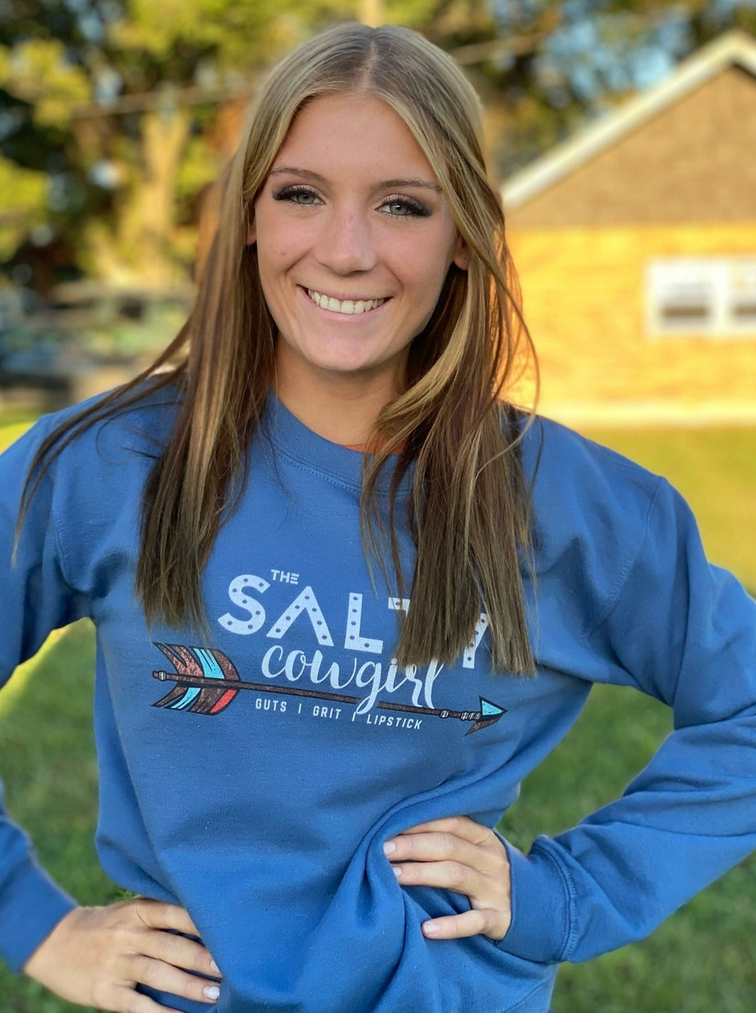 Salty Cowgirl Classic Sweatshirt - The Salty Cowgirl