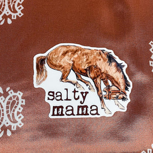 Salty Mama Sticker - The Salty Cowgirl