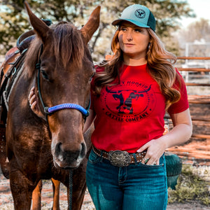 The Rowdy Hooker Cattle Company Tee - The Salty Cowgirl