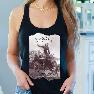 Long Live Cowgirls Tank - The Salty Cowgirl