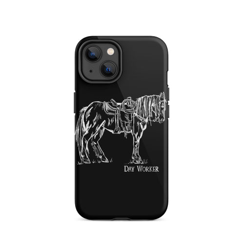 Day Worker iPhone case - The Salty Cowgirl