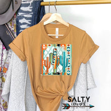 Load image into Gallery viewer, Aztec Cactus Tee
